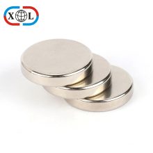 Strong Wholesale Nickle Finish Disc Neodymium Magnet